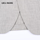 Lucadilong printemps [TT1840] Italien lavé en laine à machine costume léger luxe ajusté la veste de costume formel masculin gris clair l (50)