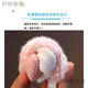 伊顿德鲁婴儿鞋冬季加绒软底新生儿女宝宝0一3月6学步棉鞋袜可爱小鞋防掉 029黄色 内长12cm