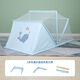 Zailu Installation-free Foldable Mosquito Net Baby Sleeping Mosquito Cover Portable Children's Bed Encrypted Mesh Outdoor Basic Blue 99*52*48 Small Size