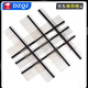 Pitch 2.54 copper gold-plated single row pins 11.4 15 17 19 21mm extended pin row 1*40P straight pin 17mm pin length (5 pcs)