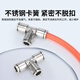 EXSN three-way stainless steel air pipe joint metal pneumatic joint 304 air pipe quick-in connector PE4 6 8 10 PE-12