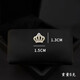 WOUG Korean style fashion crown zircon brooch creative personality cute pin simple personality suit small size