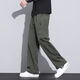 Pantalon décontracté Romon Pantalon de travail pour hommes Pantalons de nouveau style de style nouveau style droit de plancher