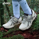 ASICS (ASICS) ASICS Zapatos para correr de campo a través del país Gel-Kahana 8 CN Retro Sneakers 1012B695-200 Light Brown/Negro 36