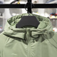 Li Ning Sport Wind Breaker für Frauen 2025 neue Gruppenkaufserie Wasserresistente Strickjacke mit Kapuze-Jacke Afdv698 Afdv698-6 Bean Green L.