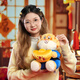 迪士尼（Disney）疯狂动物城玩偶豹富大礼盒 男女生生日礼物女 毛绒玩具公仔礼盒
