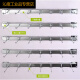Soporte de sombrero duro Soporte de pared de pared de pared estante de colocación de sombrero Sitio de construcción Taller Ratch de colgantes de pared Q1SN9854 Negro de 50 cm de largo con 4 ganchos (4 mm gruesos)