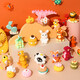 Morgenlicht (m/g) 36 Farbe sicher und superleuchtt leuchtende Tonfarbe Plastikine 4d Kinder handgefertigtes DIY -Spielzeug Ake039H9 1 Beutel (1 Stück Gummi senden)
