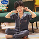 
Disney children's pajamas boys summer short-sleeved trousers thin cotton boys medium-sized children's spring and autumn half-sleeved home clothing set 15242 165 S code [145-155/75Jin [Jin equals about 0.5 kg]]