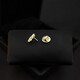 WOUG Korean style fashion crown zircon brooch creative personality cute pin simple personality suit small size