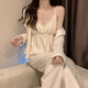 Pyjama modal pour les femmes au printemps et aux vêtements d'automne pour l'été Nouveau décontracté pure et sexy décontracté avec poitrine en dentelle à trois pièces T831 petite dentelle cerise avec 2xl