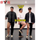 Yalu American scimitar slim jeans men's spring and autumn high street fat man large size legs thick butt big slim casual pants G869 black [high quality 20] XL 120-135Jin [Jin equals 0.5 kg]