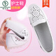 Specht Leder Krankenschwester Schuhe Rindfleisch Sehne Sohle kleine weiße Schuhe für Frauen weiche Sohle atmungsaktive Bohnenschuhe für Sommerstuhlschuhe weiß (dickes Sohle Upgrade) M6628 Dicker Sohle echtes Leder 38