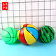 Hanoufei Bola pequeña de 1-3 años Juguetes de fútbol para niños Juguetes Juguetes Kindergarten Baby Inflable Inflable Balls Pequeñas 5 táctiles Táctiles con espinas y cartuchos de respiración