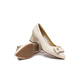 
Red Dragonfly Leap Moon Shoes High Heels 25 Spring Thick Heels Women's Shoes Pointed toe Workplace Small Leather Shoes Single Shoes WLB15124 Beige White 39