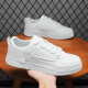 
Woodpecker men's shoes 2024 new trendy and versatile white shoes for young people campus students' shoes non-slip trendy shoes for men 1105-white [upgrade] 40