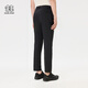 KOLON SPORT/Kolon water-resistant trousers Men's full-pressure rubber business trousers Anti-static wear-resistant outdoor casual pants LHLP5ST825-BK Black 2XL 185/90B