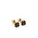 DYN outlet brand clearance withdrawal discount four-leaf clover earrings 18K gold 2024 personalized small fresh earrings gold