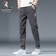 
Woodpecker Jeans Men's Loose Casual Men's Pants Spring and Summer Trousers 2025 New Fashion Brand Straight-Pin-One Paired Pants Men's Clothing 866 Gray 30