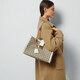 
Gucci (GUCCI)[618] Women's Bag Padlock Series GG Shoulder Bag Beige/Ebony White Side 479197KHNKG9761