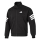 Adidas veste Vêtements masculins 2025 printemps et automne Nouveaux coups de sport en tricot collier de haut de gamme masculine à manches longues JD4885 JD4885 Black 3xl recommandé 215-230jin [Jin est égal à 0,5 kg]