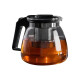 Tea bar machine water dispenser universal large capacity glass teapot with filter mesh high temperature resistance tea set water kettle teapot tea water separation tea bar machine glass kettle
