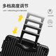 Katile crocodile suitcase men's trolley case large capacity suitcase student password box women's business suitcase black 28-inch super large size - 15-20 days of travel for two people