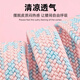 
Reliable hole-free women's braided belt elastic elastic canvas belt breathable casual and versatile student trousers belt high appearance pink blue [versatile items breathable and wear-resistant] 110cm