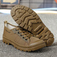 
Tushilong 3522 genuine Martin shoes men's non-slip wear-resistant work shoes low top hiking shoes fashionable Liberation shoes casual construction site shoes khaki 40