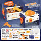 Children's tool box set baby simulation repair tool electric drill screwdriver repair play house toys men [57 pieces set] Tool table + electric drill + tool 16 pieces