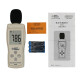 XMSJ Decibel Rideo de ruido Tester de sonido Alta precisión Medidor de sonido Medidor de sonido AS804 AR854 (Estándar + Conjunto de carga)