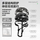 Rockbros-Radsporthelm mit Brillen Mountain Road Bicycle Helm Männern und Frauen in farbenfrohe Harte Titanfarbe: 58-62 cm graues Objektiv