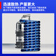 
XiLen (XILEN) ice maker commercial large-capacity ice maker commercial milk tea shop hot pot restaurant supermarket ice cube machine ice cube making machine fully automatic bar KTV square ice cube machine water-cooled large square ice 684 ice grid/daily 1000kg
