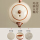 Fat Donglai's same tea set gift box as a gift for Ruyao Kungfu Home 2025 New Light Luxury Office Drinking Tea Huang Ruyao Yuehe Covered Bowl Set 9 Pieces