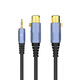 Akihabara от 3,5 мм до двух SNX Audio Cable-Adapter Adapter Audio xlx Cable QS3524 QS3524T1D5 Audio to Audio