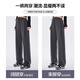 Jingqi (Joyncleon) Entbindungshose, Frühling und Herbst, Zwei-Wear-Jogginghose, keine Bauchunterstützung, kleine Sporthosen mit breitem Sport, graue XL JYK164341