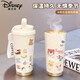 
Disney (Disney) Katie Cat Cute Coffee Cup Student Thermal Cup Large Capacity 316 Ceramic Stainless Steel Water Cup New Women's Ceramic Inner Bottom - FA691 Line Puppy + Lanyard