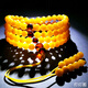 Amber style, one object, one picture, one certificate, beeswax bracelet, women's model, 108 amber bracelet, chicken fat yellow Buddhist beads, beads, 15.11g, diameter 6mm