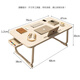
Xingkai (XINGKAI) bed desk folding desk computer desk student dormitory notebook small table BGZ698 drawer white 70*48