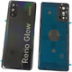 Oppo [Frand Original] подходит для Oppo 5G Back Cover Reno4 Мобильный телефон Стеклянная задняя крышка замороженная батарея Reno4pro Frosted [Crystal Diamond Blue] без линз