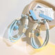 Wei Ruibin INS Fengsilent Star Star Hanging Phone Mobile Phone Lanyard Traiche Camerie Keychain Hanging Chain Hanging Camera Universal Blue Speech Cloud Star + 653 Mark + Sky Blue Small Clip