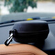 Mincity Loiseries à vélo boîte d'emballage à la mode aux yeux solaires Boîte à fermeture éclair Boîte de verres de verres de sacs de sacs épaissis Boîte de verres + verres de verres + liquide de nettoyage