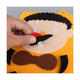 Miaopule Kindergarten Montessori Aides pédagogiques Aides Langue Zone matérielle Matériel Toys Puzzle des enfants Pas de tissage à la main Femme Femme Expression Sticker Daughter Fils Combinaison