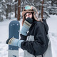 Nanen Nandn Guantes de ciclismo resistentes al desgaste y resistentes al desgaste Guantes de snowboard de snowboard.