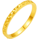 
Zhou Sai Fu's shattered ice gold 999 gold ring girl birthday gift price A0113247 No. 13 About 1.9g