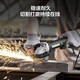 
WORX angle grinder 1100 watt high power multi-function small grinder hand grinder tool WU826 angle grinder 1100 watt-rear switch [second generation