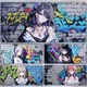 Yixiang Huatai Graffiti Wall Mouse Pad Large E-Sports Games Wind Computer Mouse Pad Office Desk Pad Student Dormitory Desk Pad BD-844 Liuying 4mm1000x500mm