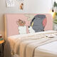 Modern simple ins bed cover cover bed cover full-cover soft bag universal dust cover bed head elastic cushion CTZ1421 Height 50-65*Length 120cm