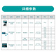 CLCEY imported new black impact-resistant double cross batch head set PH2 durable belt 33 batch head punch set E-06622
