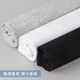 Langsha Men's Vest Pure Cotton Base Shirt Summer Thin 100% Cotton Sleeveless Sweater Round Neck White Hurdle Vest